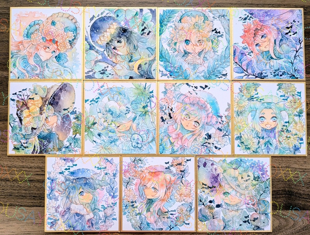 【豆色紙原画】21日目~31日目