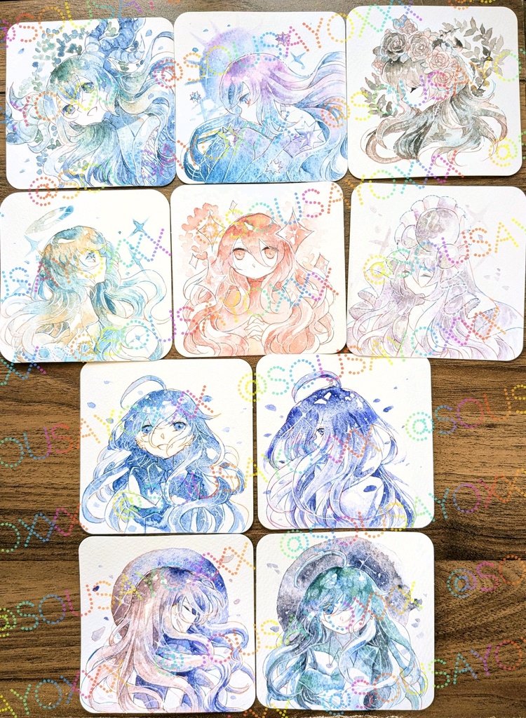 フレームレス原画