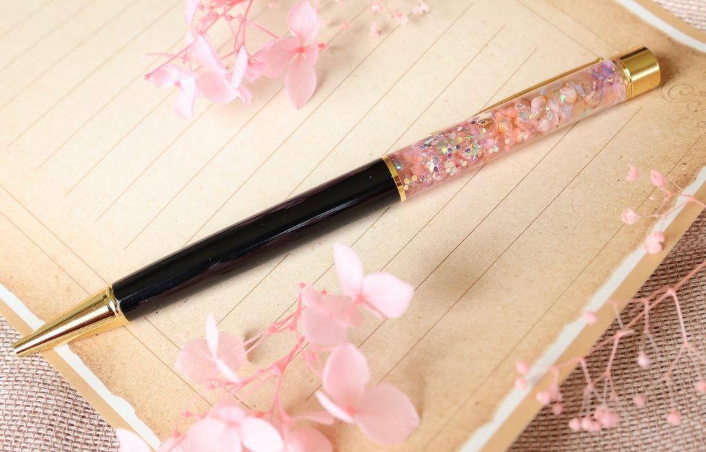 ◇ハーバリウム・春色・ペン◇