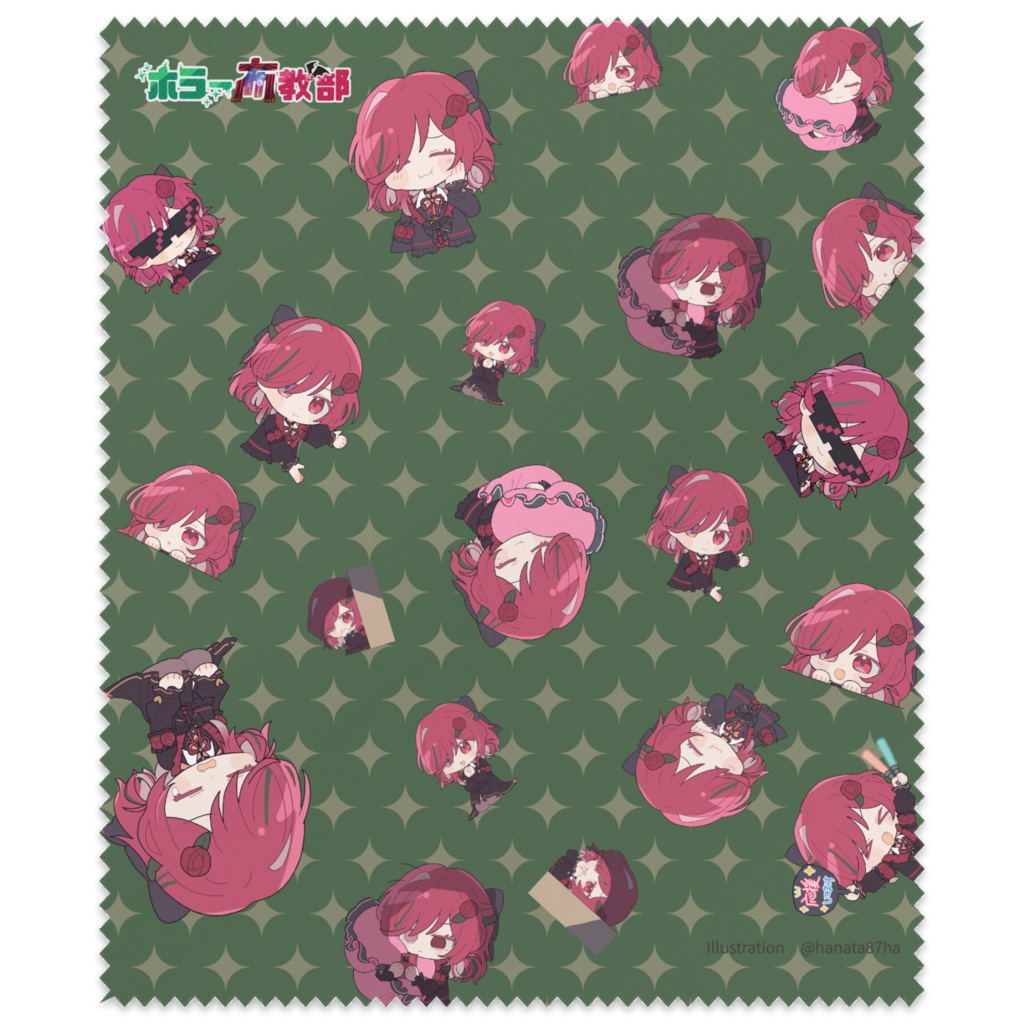 【2026誕生日】メガネ拭き【ホラー布教部のメリー】