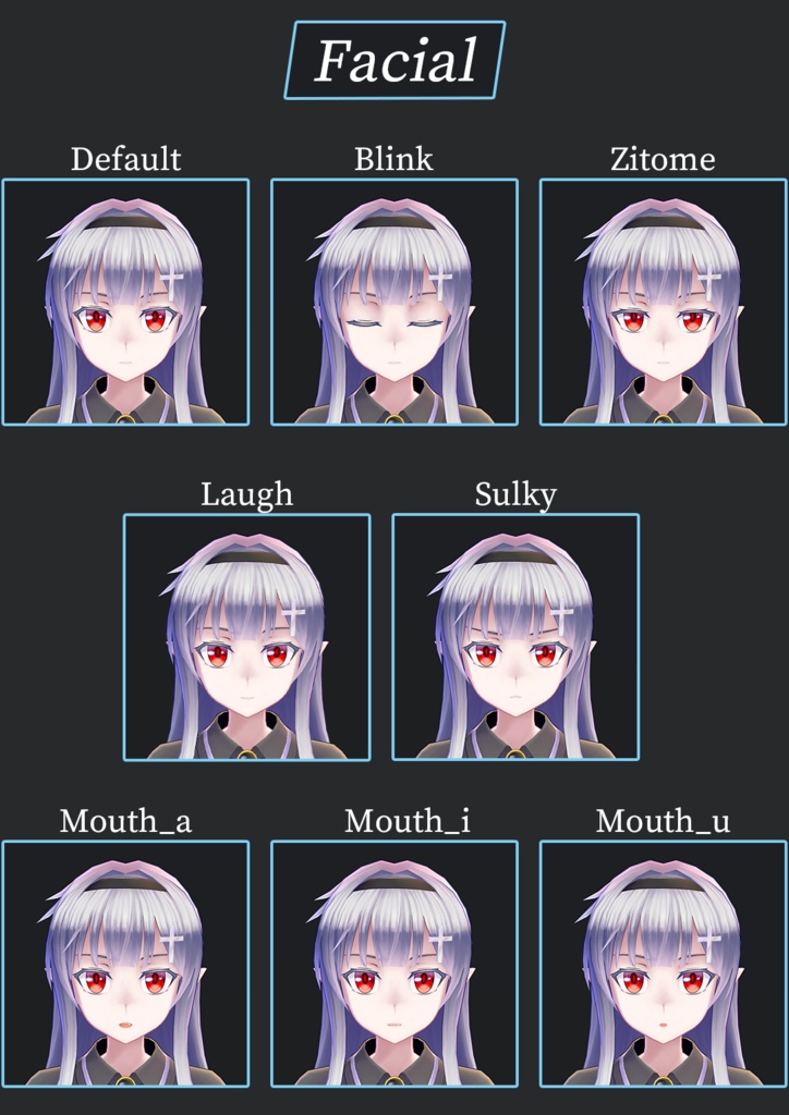 【3Dモデル】Karen -カレン-