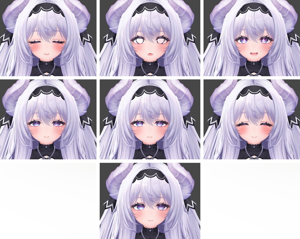 Airi Goat Face Blendshape & Animation