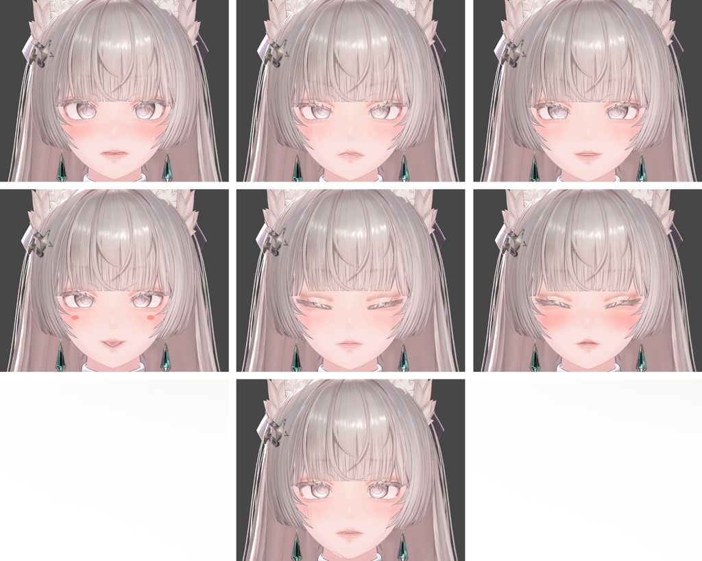 Warrior Lumina Blendshape + Animation