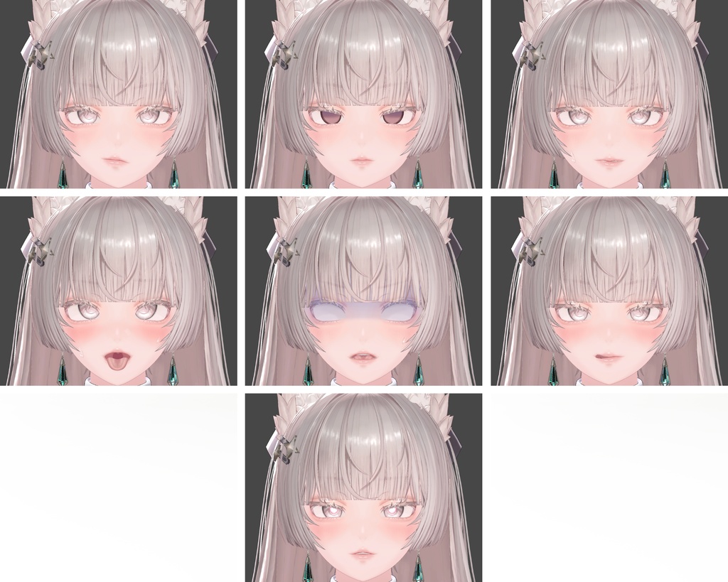 Warrior Lumina Blendshape + Animation