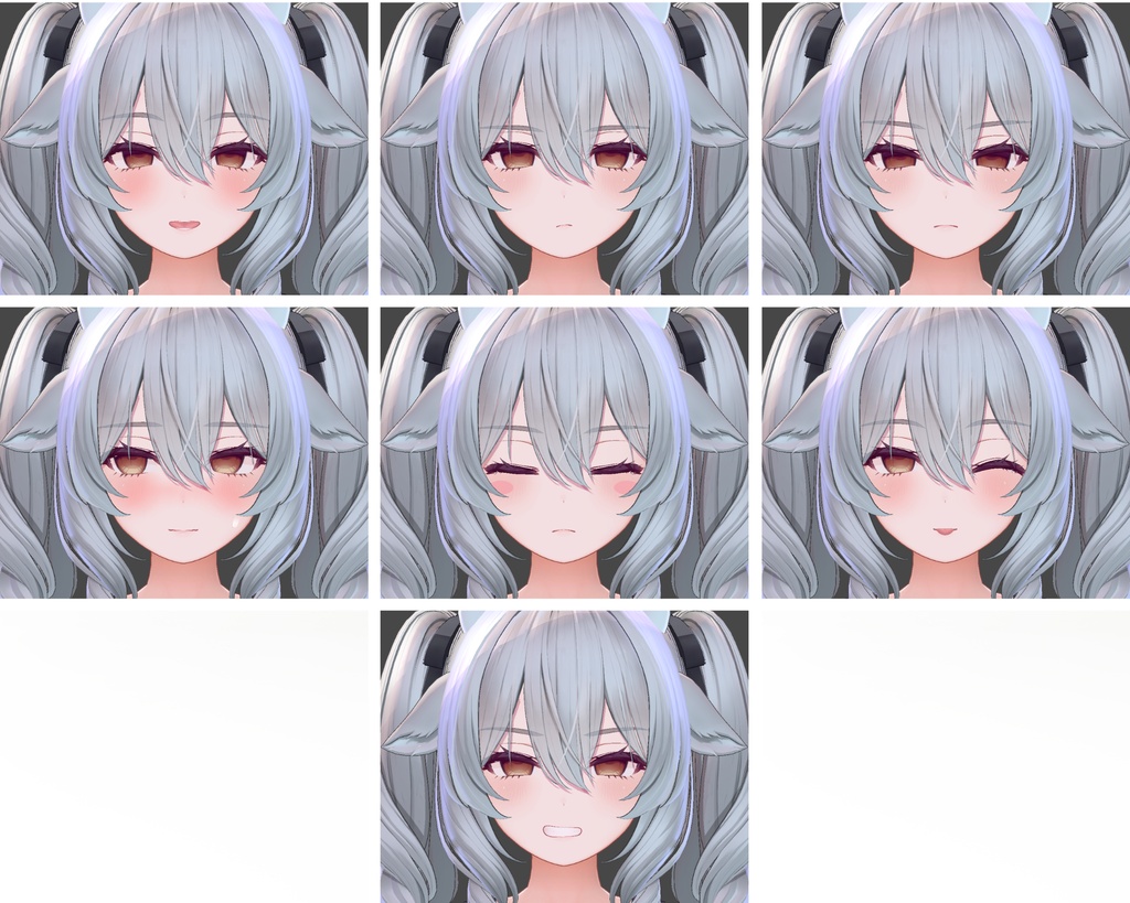 Mature Milltina Blendshapes + Animations