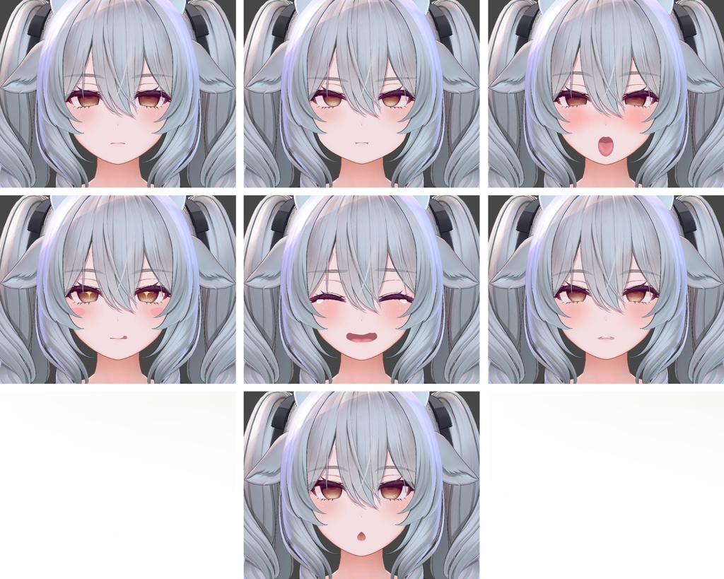 Mature Milltina Blendshapes + Animations
