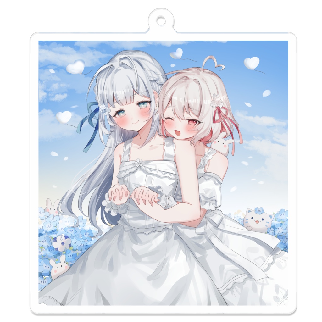 halfAnniversary アクリルキーホルダー