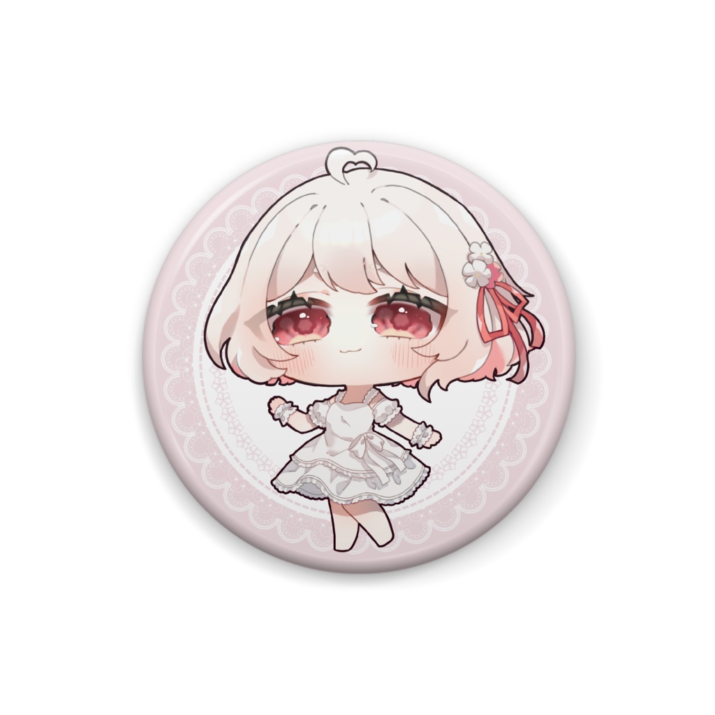 halfAnniversary ばにらちゃん缶バッジ