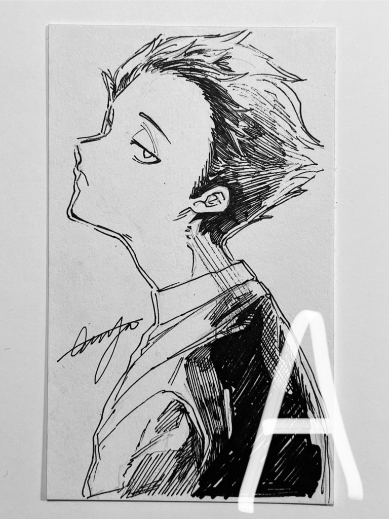 チェキサイズ 原画