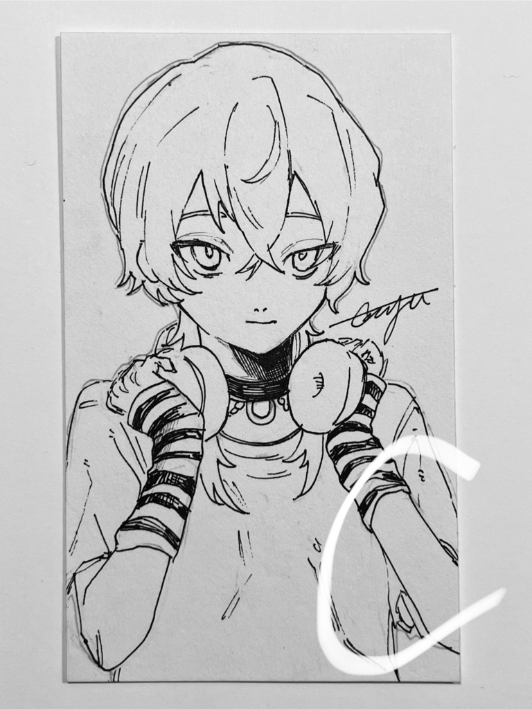 チェキサイズ 原画