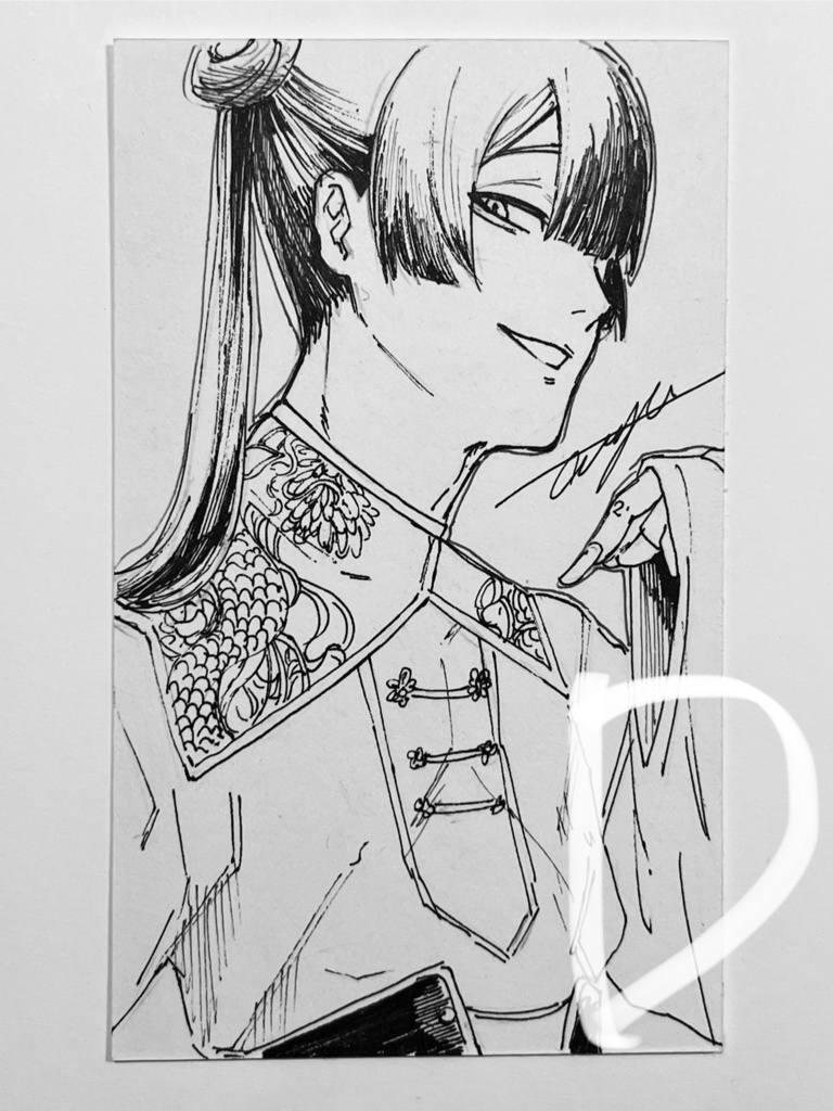 チェキサイズ 原画