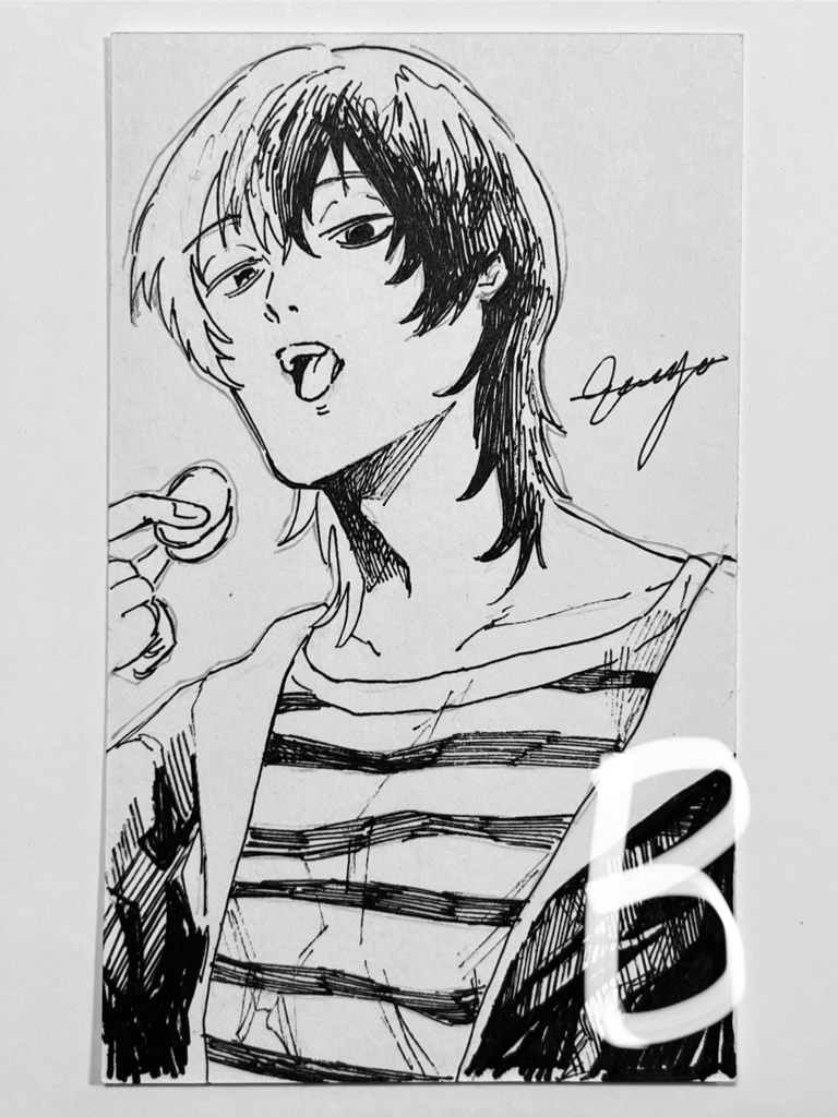 チェキサイズ 原画