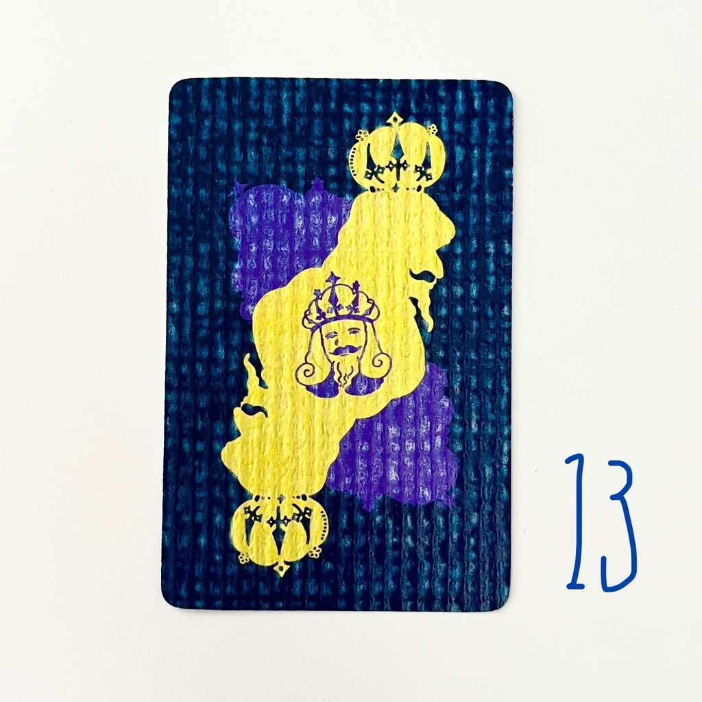 トランプモチーフカード