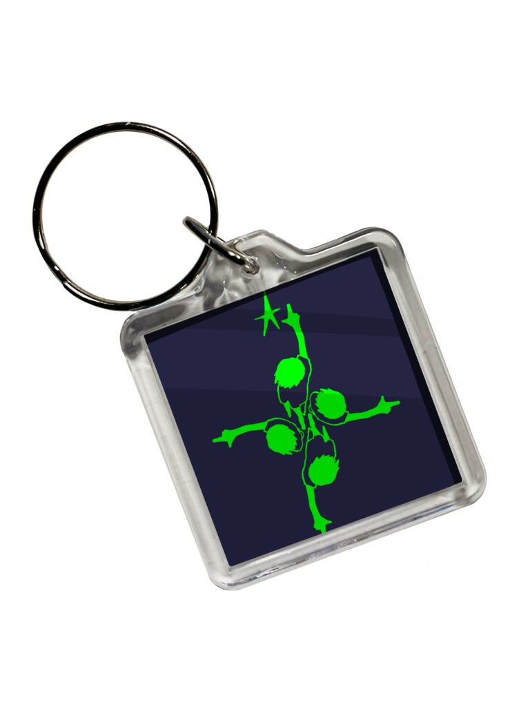 トランプモチーフキーチェーン