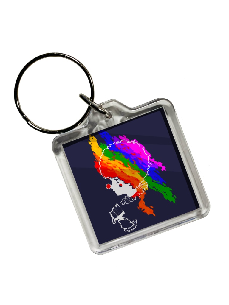 トランプモチーフキーチェーン