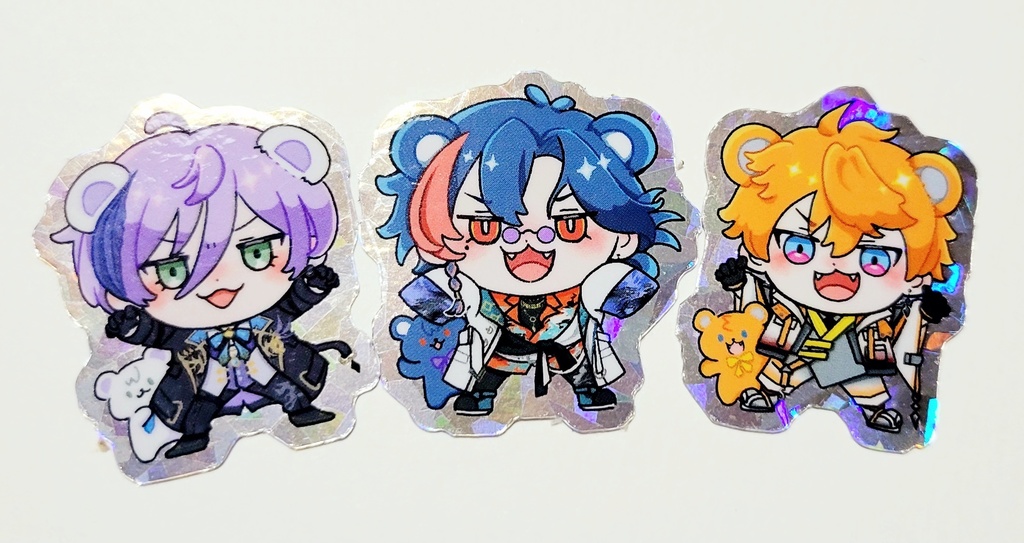 すくみクマちゃん自立アクスタセット