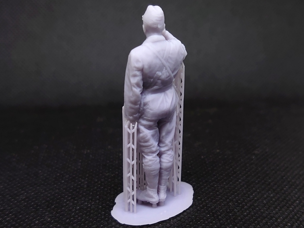 日本海軍第3種軍装「敬礼」3Dレジンフィギュア