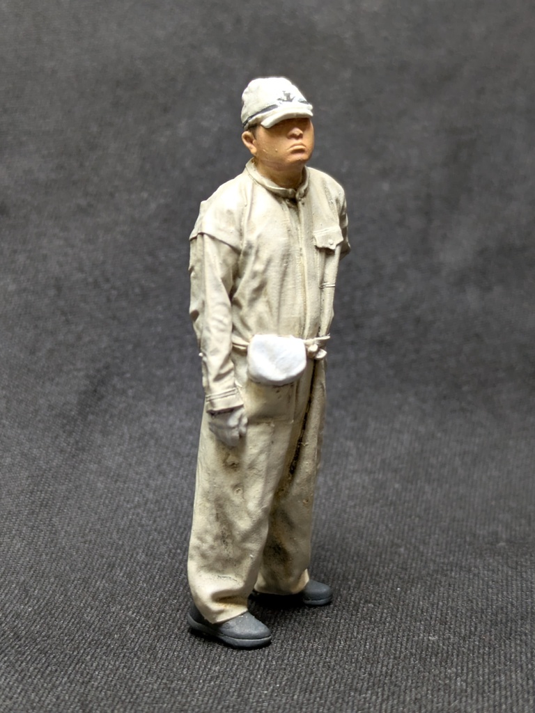 日本海軍整備員「煙管服 Ver.1」3Dレジンフィギュア