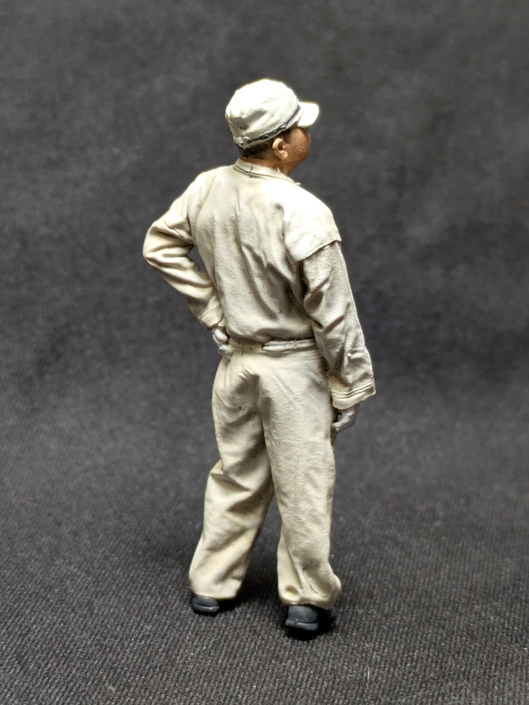 日本海軍整備員「煙管服 Ver.1」3Dレジンフィギュア