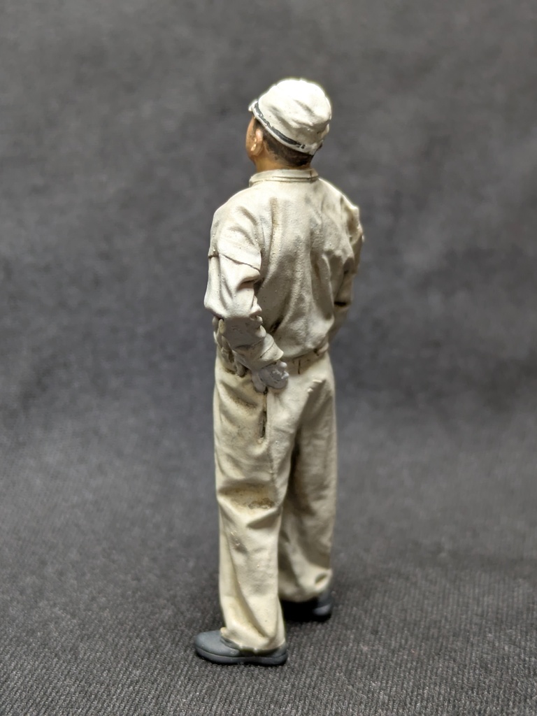 日本海軍整備員「煙管服 Ver.1」3Dレジンフィギュア