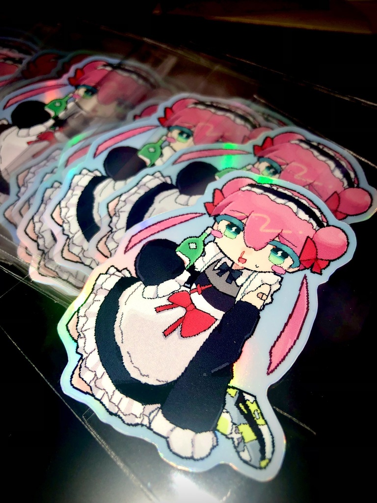 アルコールメイドホログラムステッカー