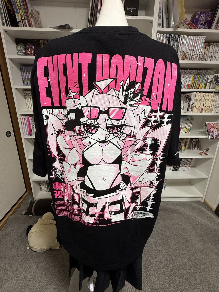 【9/30受注〆切】EVENT HORIZ∅N：マグナムウェイトビッグシルエットTシャツ