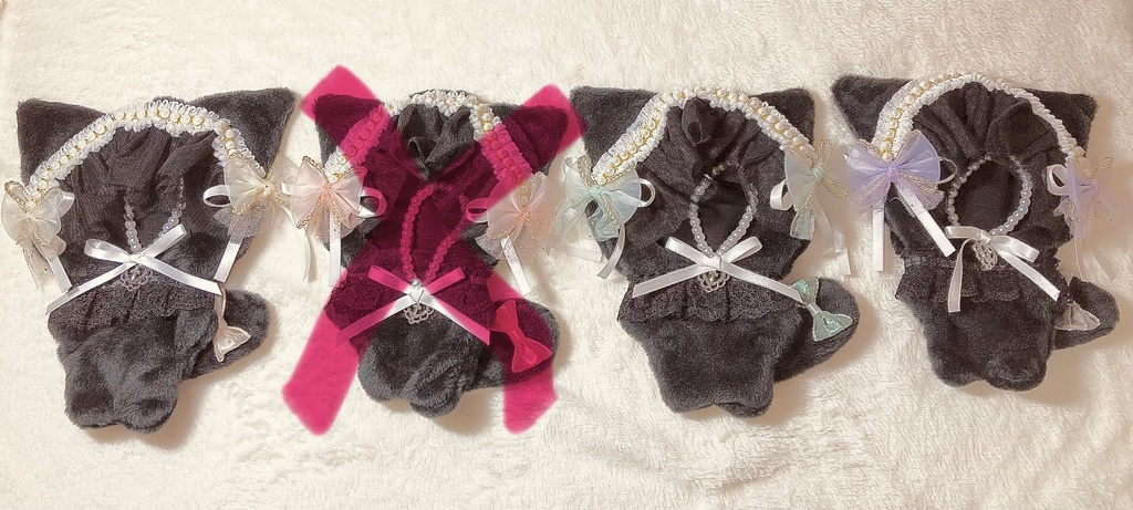 16cmぬい服 黒猫の着ぐるみ