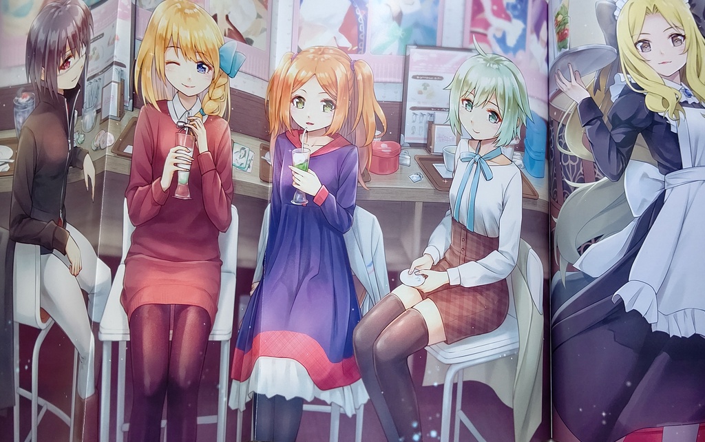 71 COLORS ENSEMBLE GIRLS FAN ART 2018-2020