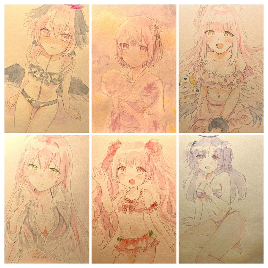 【オーダー】コピックor水彩原画