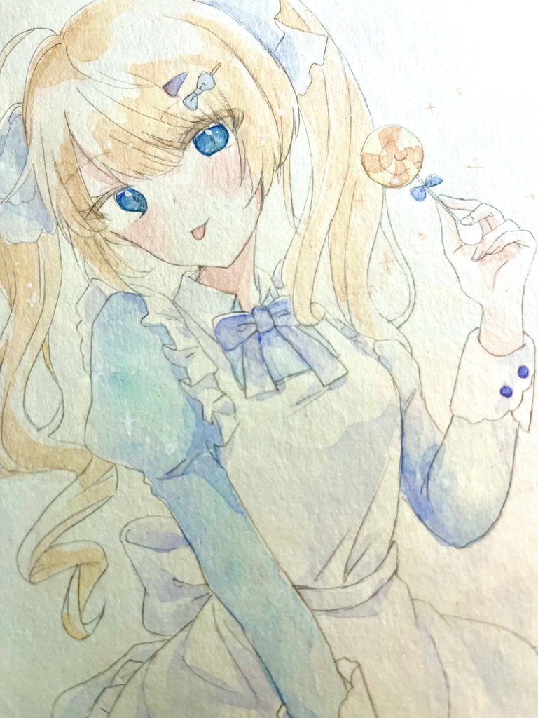 【オリジナル】水彩原画
