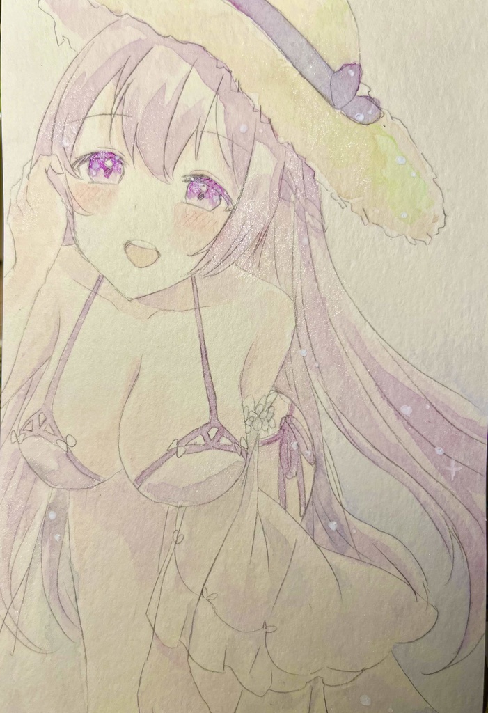 【🎐水着 or 浴衣 水彩オーダー企画🌊】