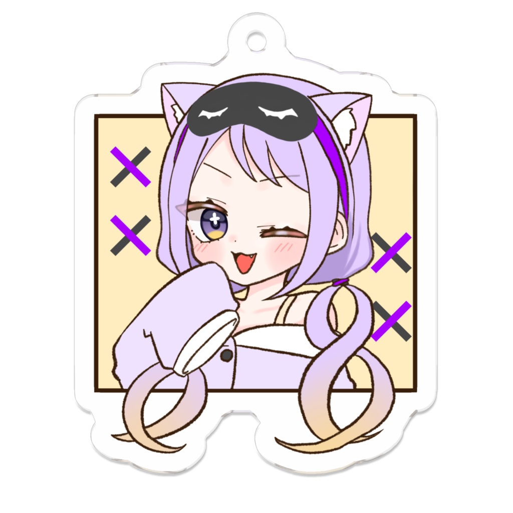 ねこねアクキー