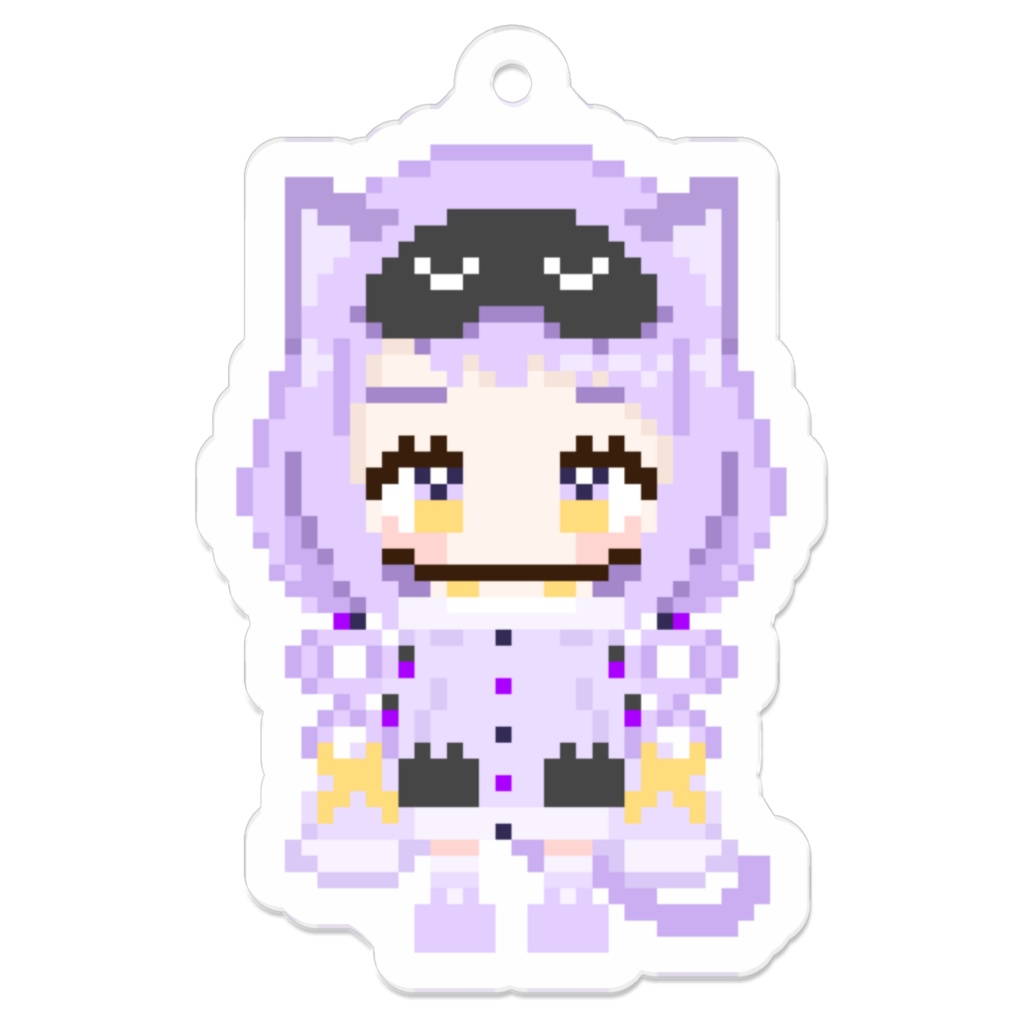 ドット絵ねこねアクキー