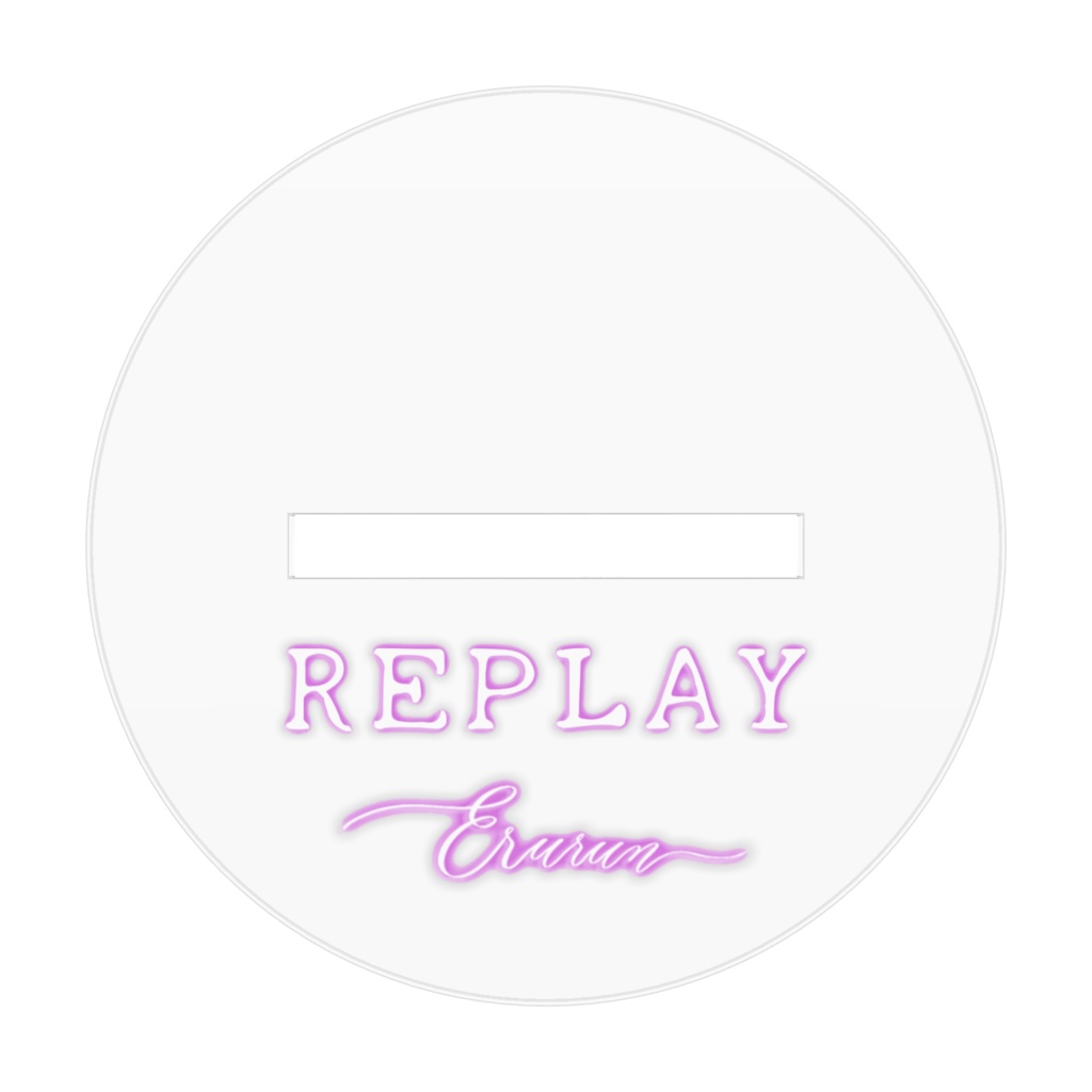 REPLAY アクリルフィギュア