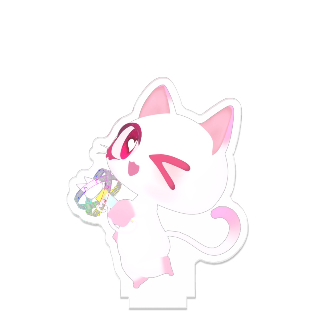 つながるアクスタ ねこっこ