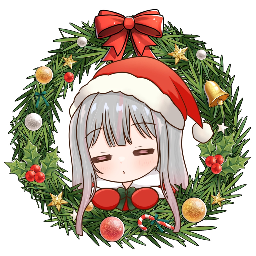 えるるんアクキー クリスマスリース 2種