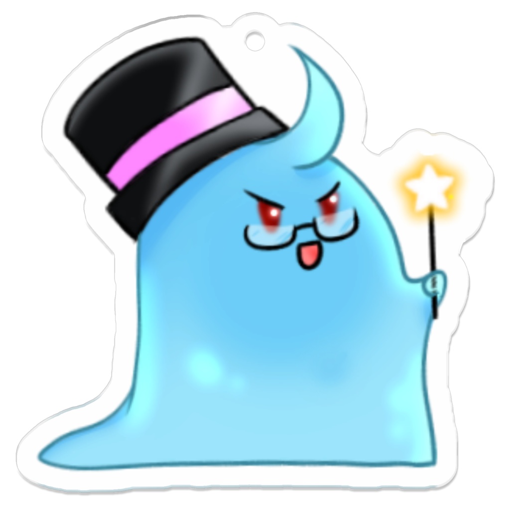 しろイムさん(魔法使っちゃう！)アクキー