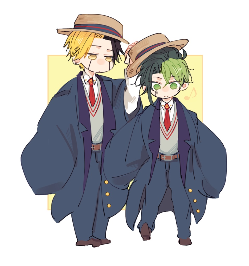 兄様とカルツ君アクスタ
