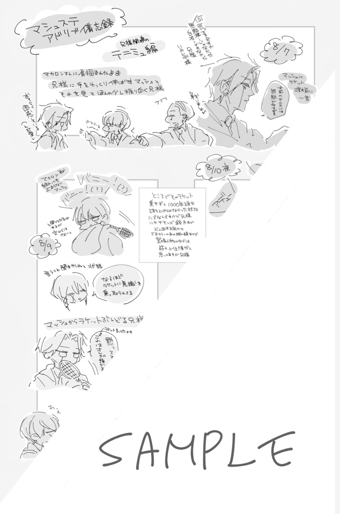 独断と偏見と個人的記録しかないマシュステ備忘録