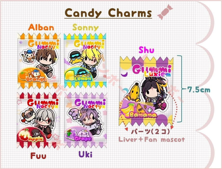 【非公式】Candy Charms