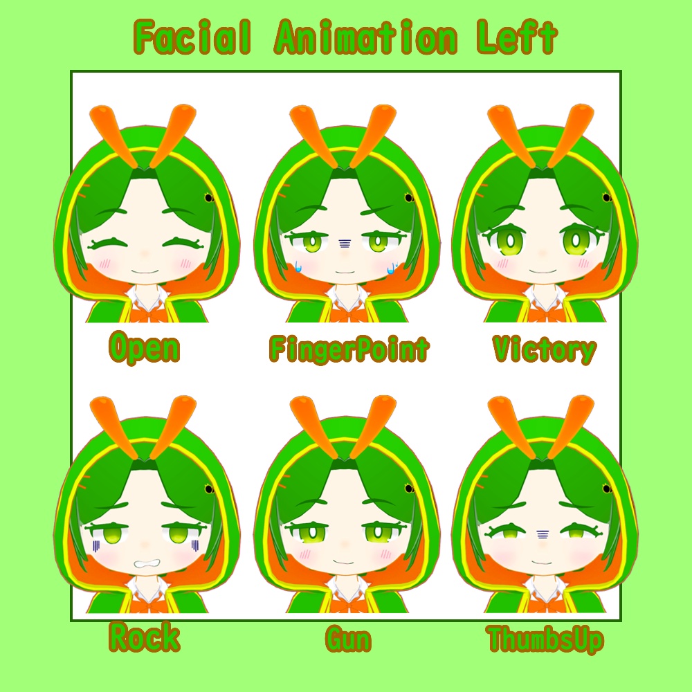 あげは / オリジナル3Dモデル / クロンカ 対応衣装 付属