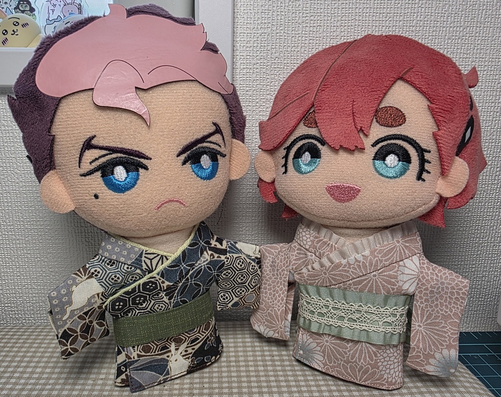 16cmぬい服　GS 和装秋っぽいセット