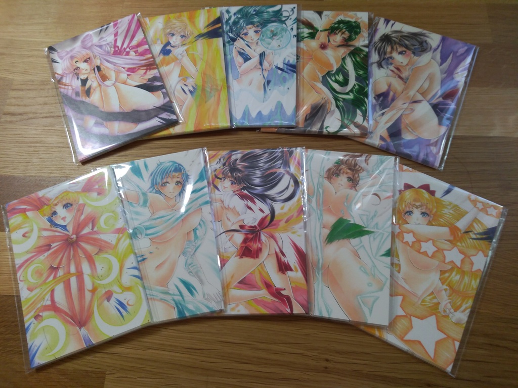 美少女戦士セーラームーンポストカード10枚セット Yuzuka Boohshop Booth