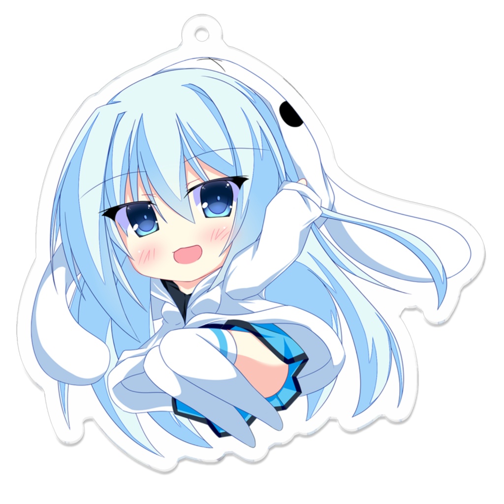 『うさパカちゃん』アクリルキーホルダー