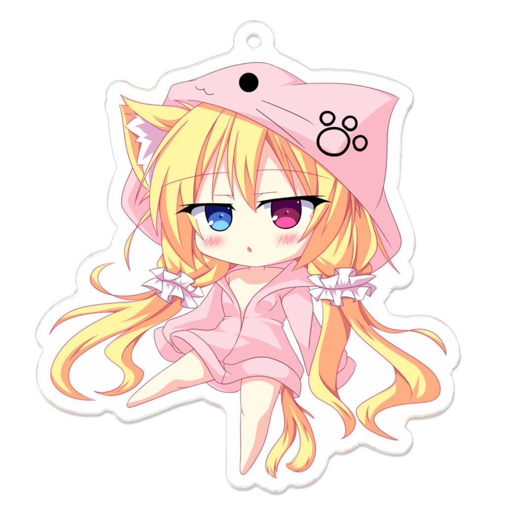 『ねこまたちゃん』アクリルキーホルダー