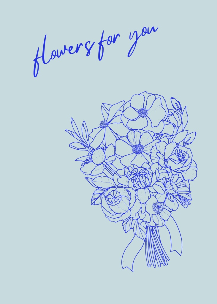 【全年齢/とても薄い本】Flowers for you【スミイサ】