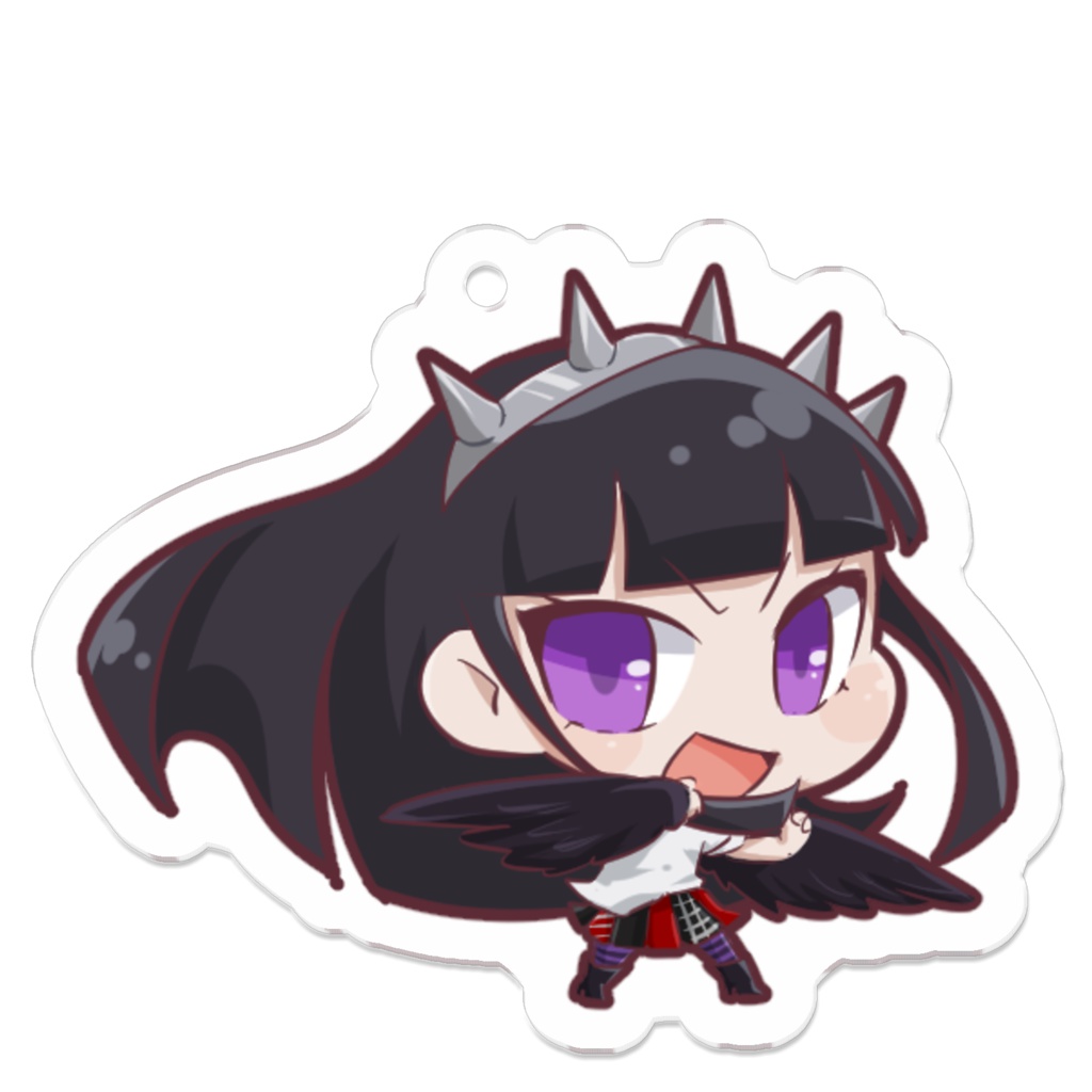 デフォルメアクリルキーホルダー　6/クロ子