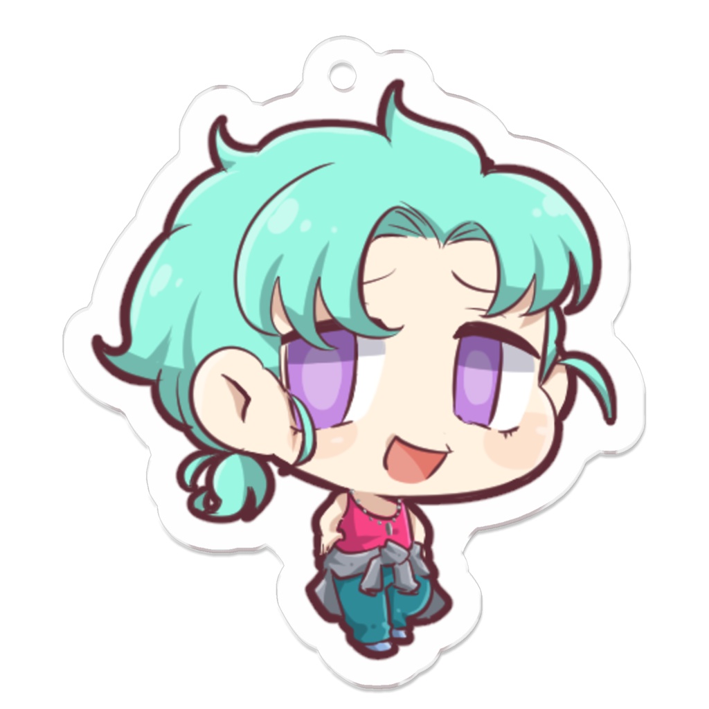 デフォルメアクリルキーホルダー 8/ポンプ