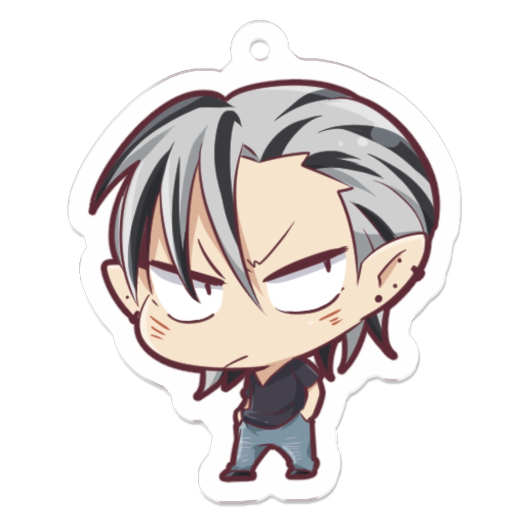 デフォルメアクリルキーホルダー　9/ハリス