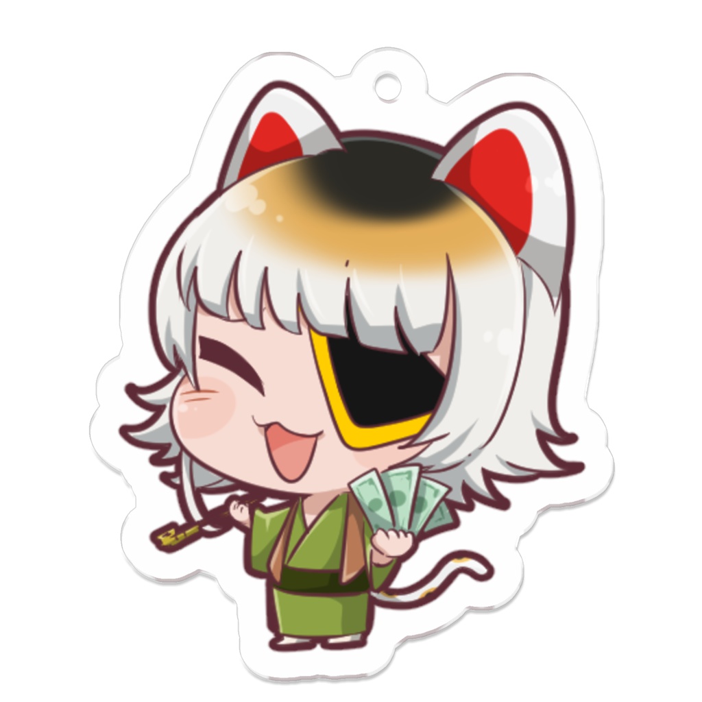 デフォルメアクリルキーホルダー　43/みけ丸